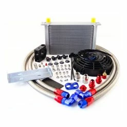 Kit Radiateur D'huile Avec Ventilateur Et Plaque Sandwich