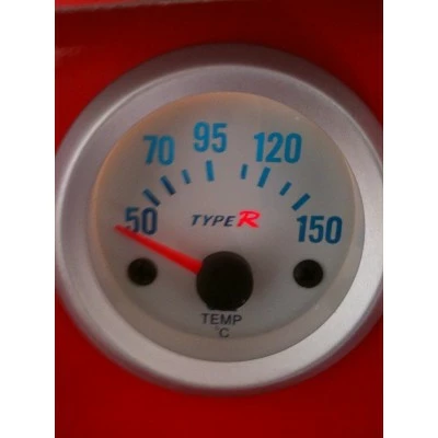 Manomètre Gris Clair Température Huile 52mm 4 Manomètre Gris Clair Température Huile 52mm – Image 2