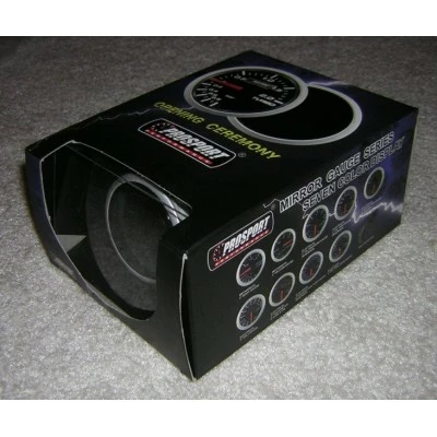 Pression Essence Prosport Manomètre Avec WARNING - 52mm - Blanc 4 Pression Essence Prosport Manomètre Avec WARNING - 52mm - Blanc – Image 2