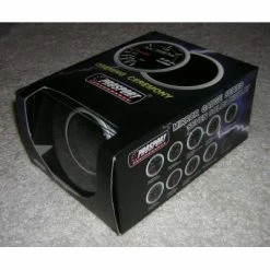 Pression Huile Prosport Manomètre Avec WARNING - 52mm - Blanc