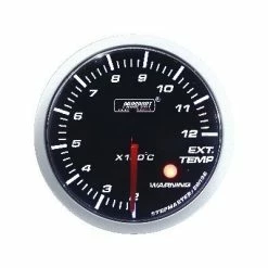 Température Gaz Echappement Prosport Manomètre 52mm EGT Avec WARNING - Blanc 7 Température Gaz Echappement Prosport Manomètre 52mm EGT Avec WARNING - Blanc -Laurent Motors Soldes Magasin manometre prosport temperature gaz echappement 52mm egt blanc 2