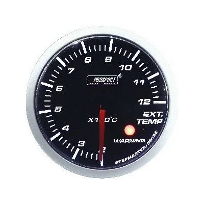 Température Gaz Echappement Prosport Manomètre 52mm EGT Avec WARNING - Blanc 5 Température Gaz Echappement Prosport Manomètre 52mm EGT Avec WARNING - Blanc – Image 3