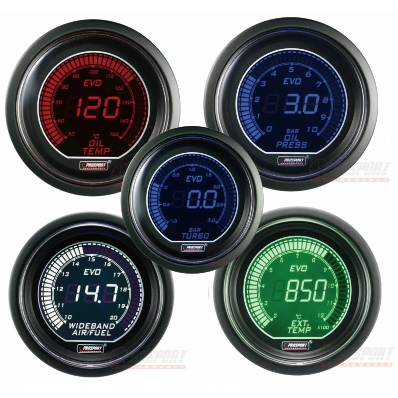 Option Prosport EVO Pour Votre Kit Turbo Bleu/Rouge Ou Blanc/Vert 3 Option Prosport EVO Pour Votre Kit Turbo Bleu/Rouge Ou Blanc/Vert