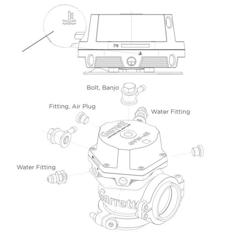 Wastegate Externe GARRETT GVW-45 7 Wastegate Externe GARRETT GVW-45 – Image 5